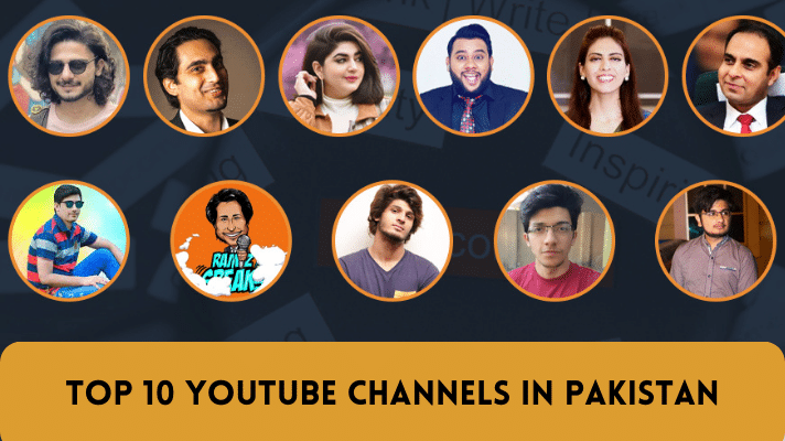 Top 10 YouTube Channels in Pakistan