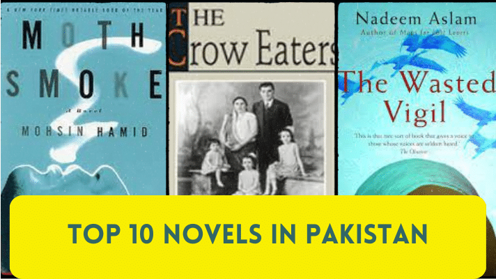 the top 10 Novels in Pakistan