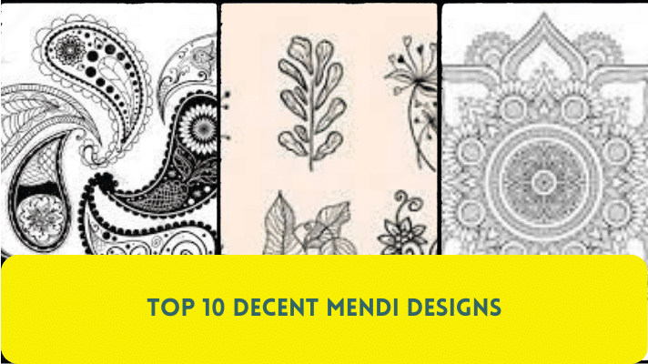 Top 10 Decent Mendi Designs