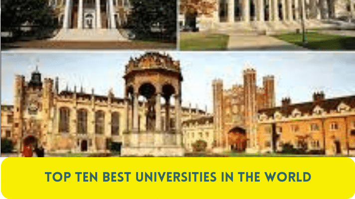 Top Ten Best Universities in the World