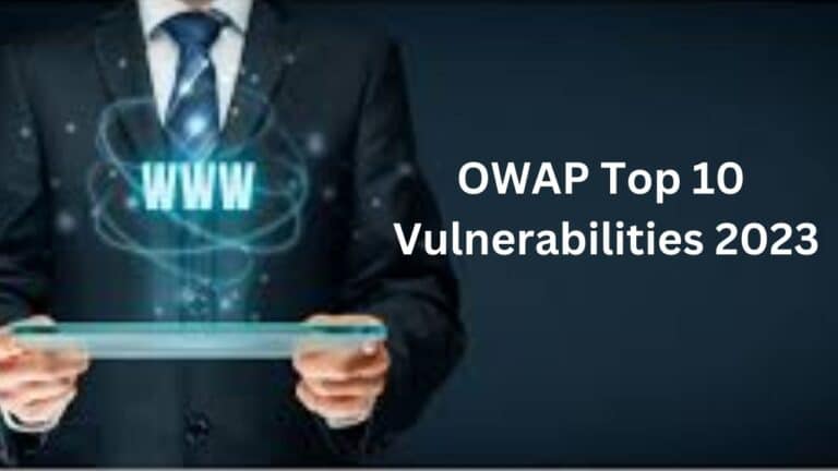 OWASP Top 10 2023 vulnerabilities