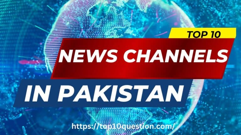 Top 10 News Channels in Pakistan 2023