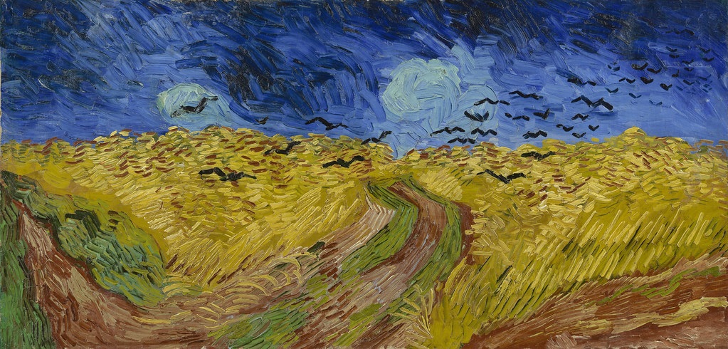 Wheatfield with Crows van gogh best painting