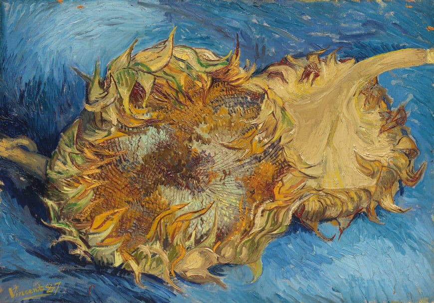 Sunflowers van gogh paintings