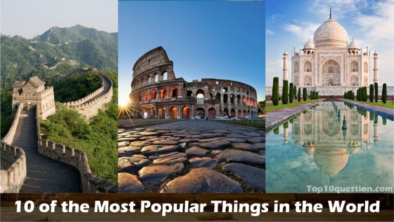 10 of the Most Popular Things in the World