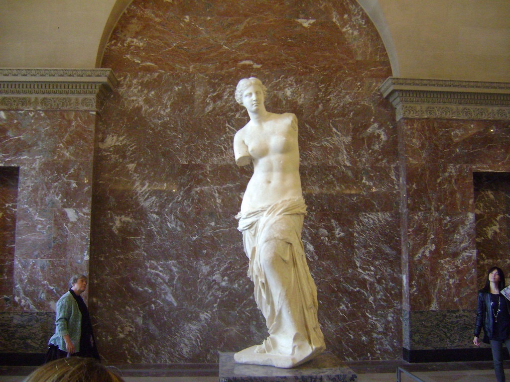 Venus de Milo famous female statue