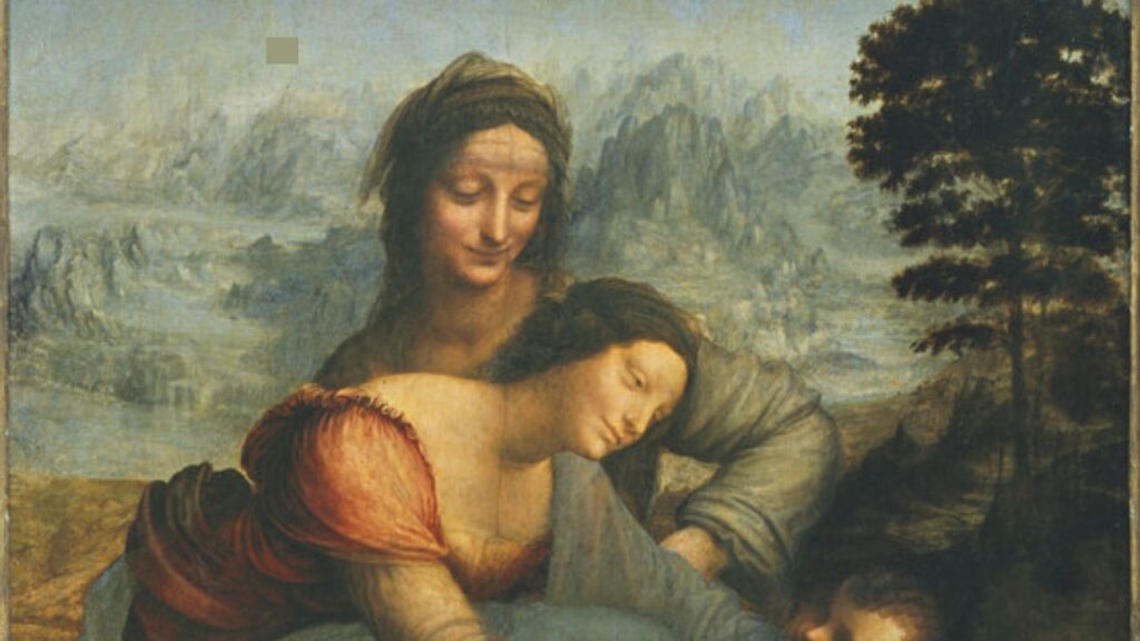 "The Virgin and Child with St. Anne" by Leonardo da Vinci