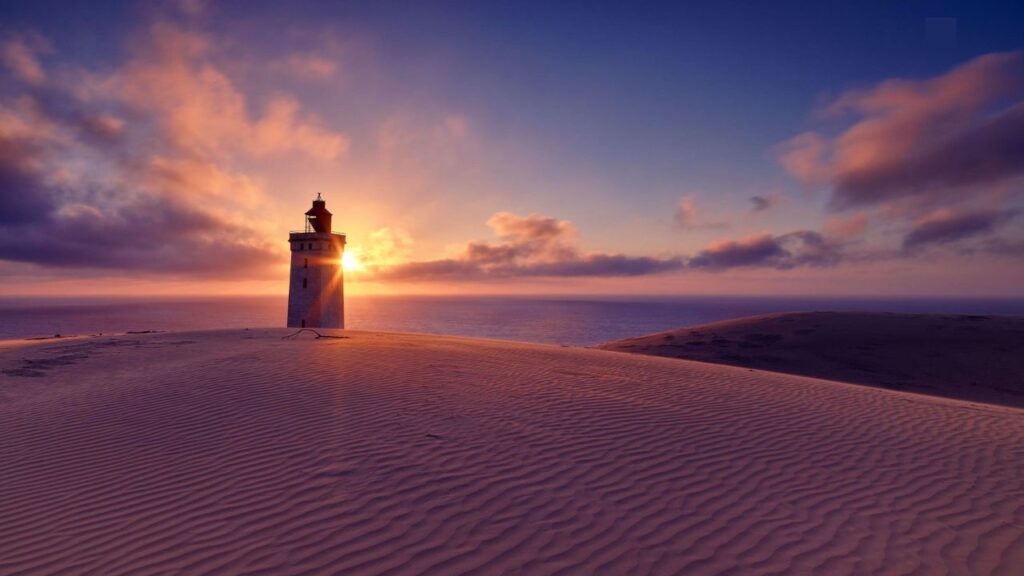 Rubjerg Knude Lighthouse and Sand Dunes